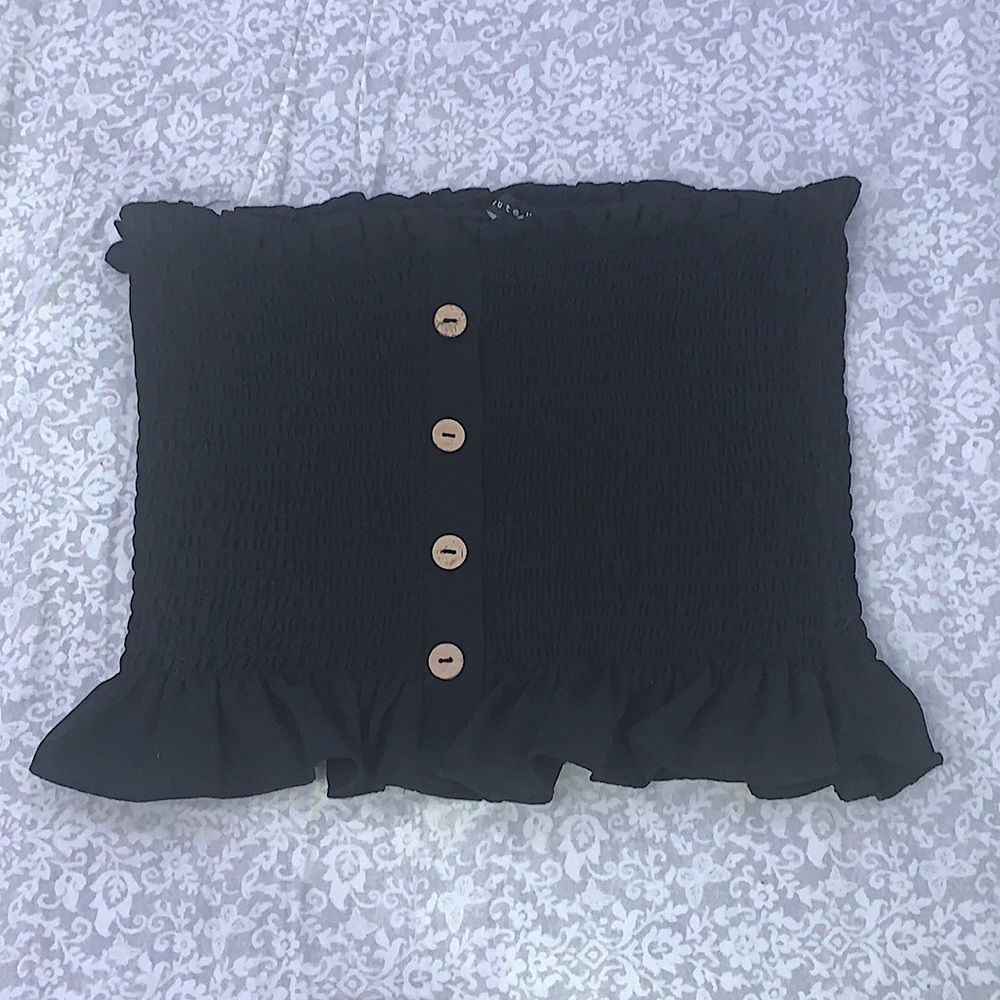 Super cute black tube top